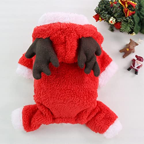 Heißer Herbst und Winter Weihnachten Dicke Kleidung Fleece Warm Button Hundekleidung Haustier Katzenkleidung Mit Großem Rabatt von UBPJETN