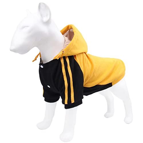 Hund Winter Herbst Mantel Welpen Warme Jacke Hoodie Kleidung Für Katze Haustier Kleine Mittlere Hunde Kleidung Sweatshirt Kostüm Französische Bulldogge von UBPJETN