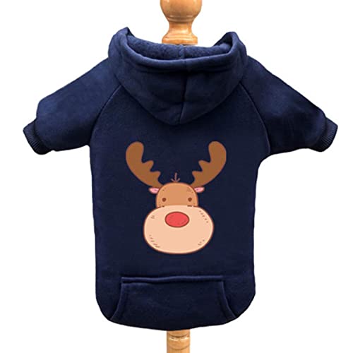 Hundebekleidung verdicken warme Haustier Pullover Herbst Winter bequem Plüsch Katze Welpen Kostüm Cartoon Hundebekleidung für kleine große Hunde von UBPJETN