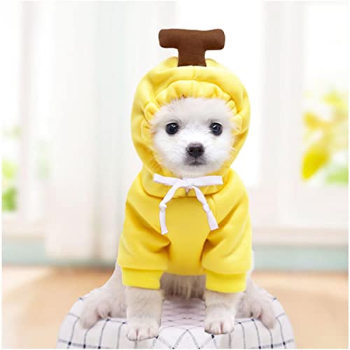 Mode Haustier Hund Kleidung Winter Cartoon Hoodies Französische Bulldogge Zweibeinige Kleidung Mops Warm Teddy Corgi Pudel XS Welpenkostüm von UBPJETN