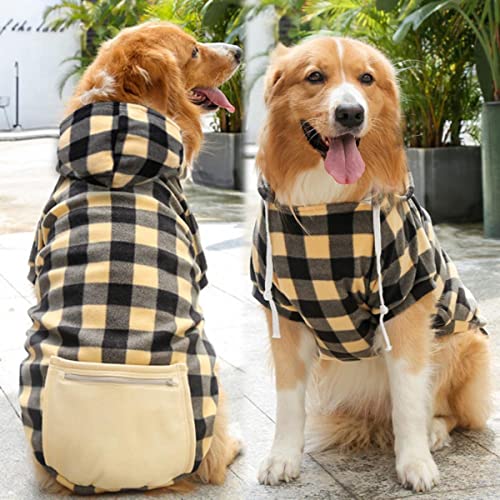 Haustierprodukte Hundebekleidung Mantel Jacke Hoodies Pullover Hundebekleidung Baumwolle Hundebekleidung Sportstil Hundebekleidung mit Reißverschlusstasche von UCRHJJC