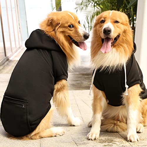 Haustierprodukte Hundebekleidung Mantel Jacke Hoodies Pullover Hundebekleidung Baumwolle Hundebekleidung Sportstil Hundebekleidung mit Reißverschlusstasche von UCRHJJC