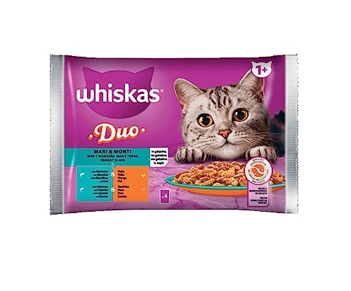 UEBER SRL WHISKAS Duo Mari&Monti 4 x 85 g 443160, wie abgebildet von UEBER SRL