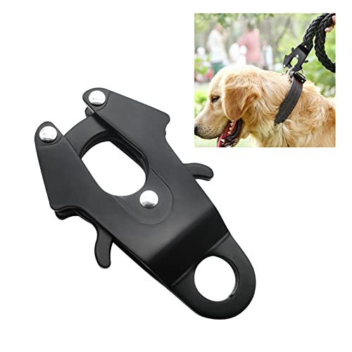 UFURMATE Frosch-Clip, Weltraum-Aluminium-Verriegelung, robuste Schnellverschluss-Schnalle, rostbeständig, Ersatz für Hundekettenschnalle, Innendurchmesser 14 mm von UFURMATE