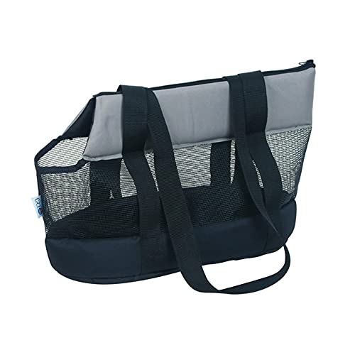 UINO Tragetasche für Haustiere - Hunde-Reisetasche für kleine Hunde, Welpen und mittelgroße Katzen | Atmungsaktive Mesh-Hundetragetasche mit Aufbewahrungstasche von UINO