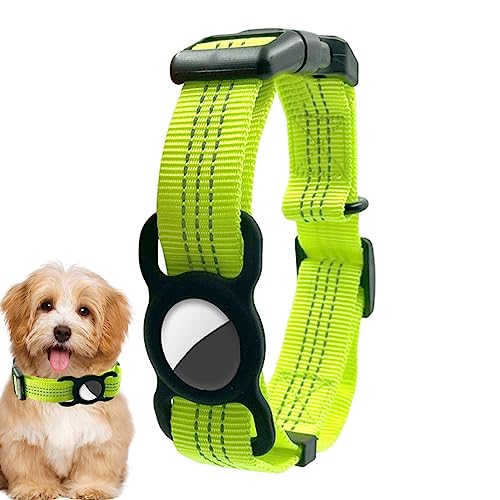 Haustierhalsbänder für Hunde, verstellbare Kätzchenhalsbänder, atmungsaktives Nylon-Hundehalsband, leichte, reflektierende Trainingshalsbänder für Katzen, langlebige Hundehalsbänder für Outdoor, Campi von UKALOU