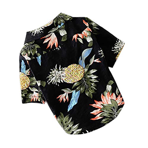 Geldgeschenke Geburtstag Pet Hemd Hawaiian Stil Atmungs Pet Sommer Cooles Shirt Sommer Weste Camp Hemd Kleidung für Kleine bis Mittlere Welpen Hund Katze von UKCOCO