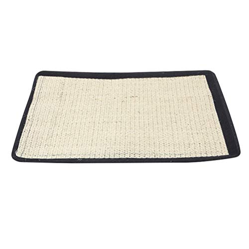 Katzenspielzeug Cat Board Cats Scratch Mat Tragbare Cat Scratcher Pad Spielzeug Sisal Langlebige Möbel Sofa Tischschutz Pet Supplies (Small Size) von UKCOCO