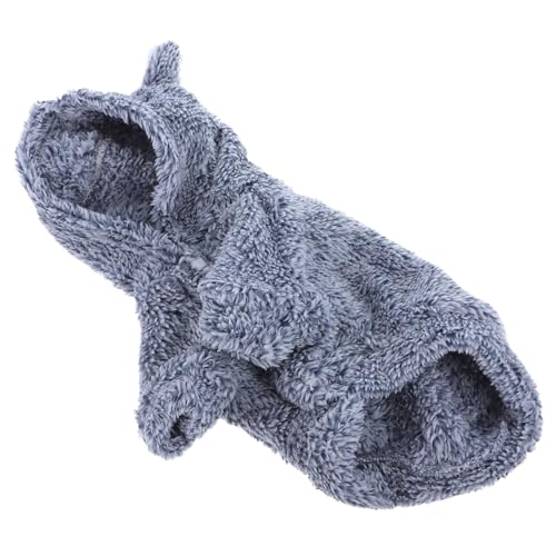 UKCOCO 1 Stück Hundekleidung pet Supplies hundemantel Tierkleidung Dog Clothes hundepullover Welpe Hundekuchen Dackel Hund Geburtstagstorte Mantel für Haustier Hund warme Kleidung Blue von UKCOCO