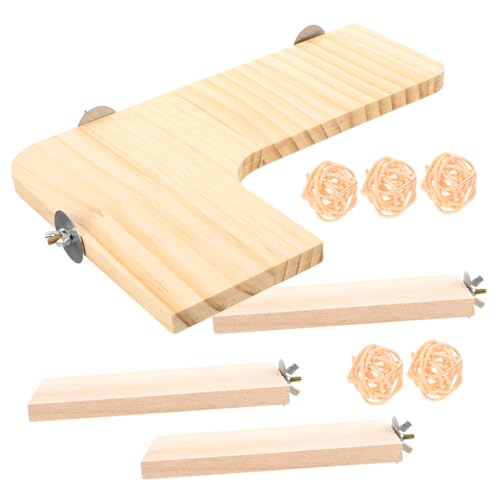 UKCOCO Holz-plattform Für Kleintiere Für Hamster Chinchillas Und Vögel Praktische Kletterfläche Spielzeug Für Käfige Sicheres Und Langlebiges Sitzpodest UKCOCO Holz-plattform Für Kleintiere Für Hamster Chinchillas Und Vögel Praktische Kletterfläche Spielzeug Für Käfige Sicheres Und Langlebiges Sitzpodest von UKCOCO