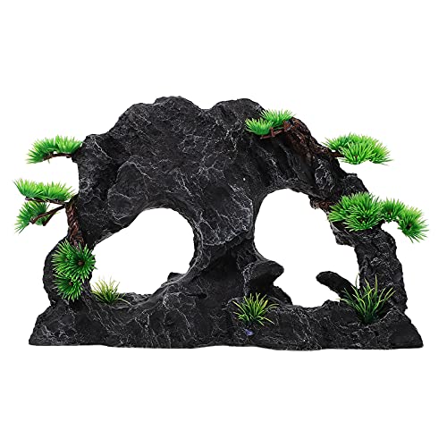 UKCOCO 1stk Aquarium Landschaftsbau Bastelsachen Schleichtiere Künstliche Hügeldekoration Aquarium-hügel-Statue Aquarium-dekor Tischdekoration Ornamente Schreibtisch Harz von UKCOCO