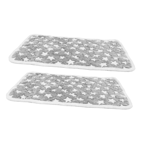 UKCOCO 2 Stück Katzendecke Decke Für Katze Kleines Haustierbett Hundebox Pad Hundematten Zum Schlafen Haustierdecken Kissen Für Haustiere Pp Baumwolle Dark Grey UKCOCO 2 Stück Katzendecke Decke Für Katze Kleines Haustierbett Hundebox Pad Hundematten Zum Schlafen Haustierdecken Kissen Für Haustiere Pp Baumwolle Dark Grey von UKCOCO