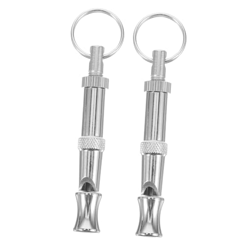 UKCOCO 2Stücke Hundepfeife für Effektives Hundetraining Leichtgewichtige Pfeife mit Lanyard für Verschiedene Hunderassen Wie Chihuahua Labrador UKCOCO 2Stücke Hundepfeife für Effektives Hundetraining Leichtgewichtige Pfeife mit Lanyard für Verschiedene Hunderassen Wie Chihuahua Labrador von UKCOCO
