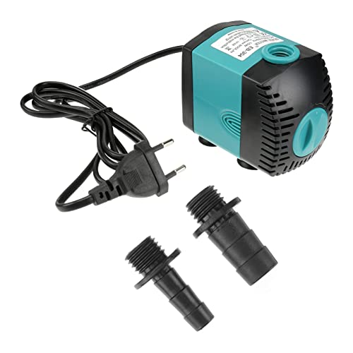 UKCOCO Aquarium Wasserpumpe, Tauchwasserpumpe mit 4 starken Saugnäpfen Aquariumpumpe mit 2 Düsen Springbrunnen Wasserpumpe Teichpumpen für Aquarien, Hydroponik, Teiche von UKCOCO