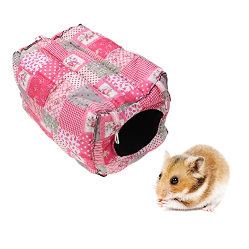 UKCOCO Meerschweinchen Kleines Tierhaus Zwerghamsterbett Bett Für Hamster Haustier Hängendes Bett Guinea-Vater-Fleece-Einlagen Haustierzubehör Hamsterbedarf Vati von UKCOCO