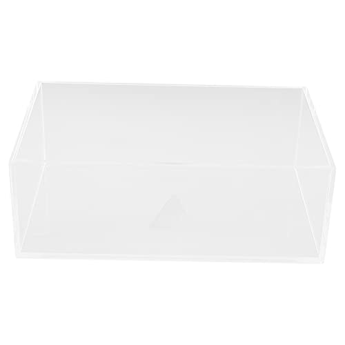 UKCOCO Hamster Sandbad XXL Hamster Sandbad Schüssel Box Transparent Hamster Bade Sand Acryl- Quadrat Hamster Bad Hamster Hamster T?pfchen Hamster Waschraum für für Hamster Gerbil Tier von UKCOCO