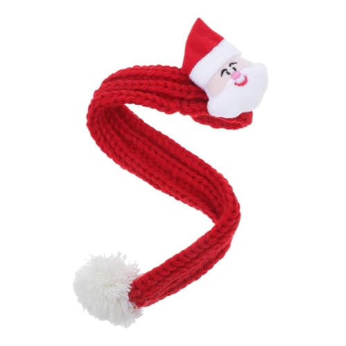 UKCOCO Haustier-schal Katze Haustier Schal Weihnachtsschal Für Hund Partyschal Weihnachtshundeschal Haustierschal Gestrickter Schal Für Weihnachtstiere Dekorativer Hundeschal Stricken von UKCOCO