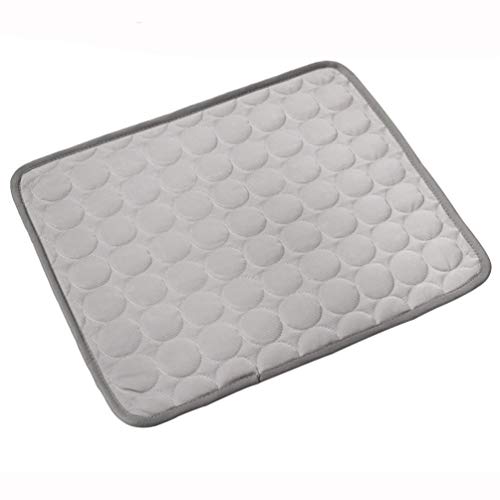 UKCOCO Hund Kühl Matte Sommer Kühlung Matte EIS Silk Haustier Selbst Cooling Pad Decke Waschbar Pet Kühlung Decke für Haustier Im Freien Oder Zu Hause Verwenden von UKCOCO