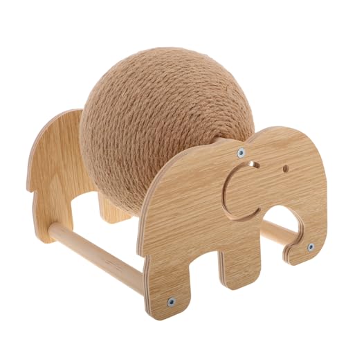 UKCOCO Katzenkratzbaum mit Sisal Kratzball Multifunktionales für Katzen Platzsparendes Design für Drinnen und Draußen Fördert Fitness und Spielverhalten UKCOCO Katzenkratzbaum mit Sisal Kratzball Multifunktionales für Katzen Platzsparendes Design für Drinnen und Draußen Fördert Fitness und Spielverhalten von UKCOCO