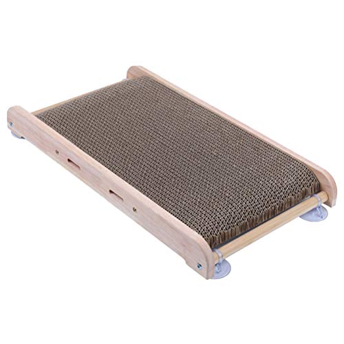 UKCOCO Katzenspielzeug Pet Cat Scratching Board Cat Scratcher Multifunktionales Wellpapier Cat Scratch Board Pet Toys () von UKCOCO