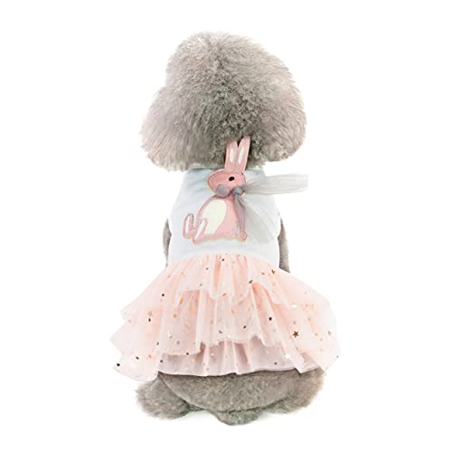 UKCOCO Kleid für Hund Dog Costume hundegeschenk hundekleidung Dog Accessories Haustierbekleidung Spinnenkostüm für Hunde Dackel Anzüge für Hunde Haustierrock Hund im Freien im Freien Weiß von UKCOCO