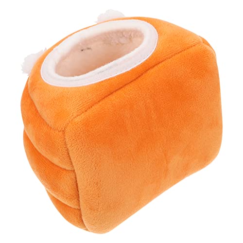 UKCOCO Hängematte Meerschweinchen Bett Bett Guinea Chinchilla Hamster Winter Warm Bequeme Cartoon Schlafsack Orange Käfig Meerschweinchen von UKCOCO