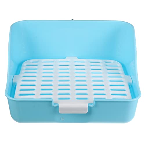 UKCOCO Klein Kleines Tier T?pfchen Kaninchen Toilette Müll Ecke Quadrat Guinea Wurf Box Hamster T?pfchen Tray DURCHLEBEN SCHLUSS SCHNELLER Tail TRAD Tray FüR HAINBIT Hamster Bunny- von UKCOCO