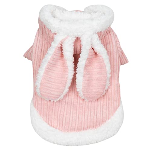 UKCOCO Fleece-hundekleidung Hundejacken Für Den Winter Winterkleidung Für Haustiere Katze Kaninchen Kleidung Winter-welpen-Hoodies Warme Hundemäntel Warmer Mantel Pyjama Warm Halten Cord von UKCOCO