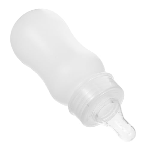 UKCOCO Nuckelflasche milchspender Haustierfutterflasche Katze fütterung Flasche Futterspender Taubenflaschennippel welpen fütterungsnippel Fütterung für kleine Tierflaschen Plastik Weiß UKCOCO Nuckelflasche milchspender Haustierfutterflasche Katze fütterung Flasche Futterspender Taubenflaschennippel welpen fütterungsnippel Fütterung für kleine Tierflaschen Plastik Weiß von UKCOCO