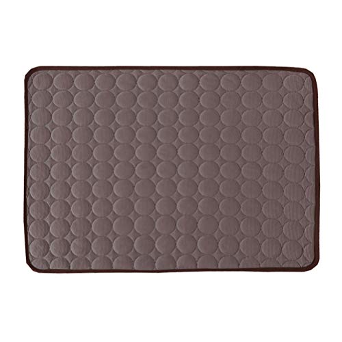 UKCOCO Petsanft Pet Cooling Pad- Sommer Kühl Matte für Hunde Katzen Haustier Hund Selbst Kühlung Matte Pet Schlaf Komfortabel Hund Pad für Zwinger Sofa Bett Auto Sitze Reise Die Matte von UKCOCO