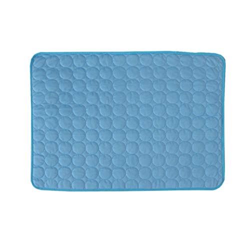 UKCOCO Petsanft Pet Cooling Pad- Sommer Kühl Matte für Hunde Katzen Haustier Hund Selbst Kühlung Matte Pet Schlaf Komfortabel Hund Pad für Zwinger Sofa Bett Auto Sitze Reise Hundematte von UKCOCO