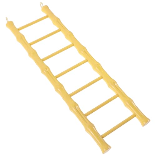 UKCOCO Hamsterleiter Wellensittich Kletterspielzeug Sicherheitsleiter aus Kunststoff für Vögel Klettern und Spielen für Vogelkäfige und Hamsterkäfige UKCOCO Hamsterleiter Wellensittich Kletterspielzeug Sicherheitsleiter aus Kunststoff für Vögel Klettern und Spielen für Vogelkäfige und Hamsterkäfige von UKCOCO