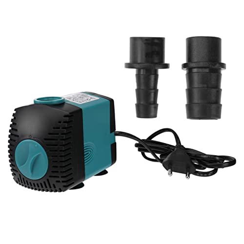 UKCOCO Wasserpumpen Für Aquarien Aquarium Wasserpumpe, Tauchwasserpumpe mit 4 starken Saugn?pfen Aquariumpumpe mit 2 Springbrunnen Wasserpumpe Teichpumpen für Aquarien, Teiche von UKCOCO