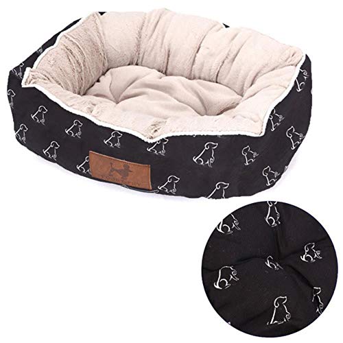 UKKD Hundematte Haustierbett Für Hunde Katze Haus Hund Betten Für Große Hunde Haustiere Produkte Für Welpen Hund Bett Matte Liege Bank Cat Sofa Liefert,B,XL 75X65X20 cm. von UKKD