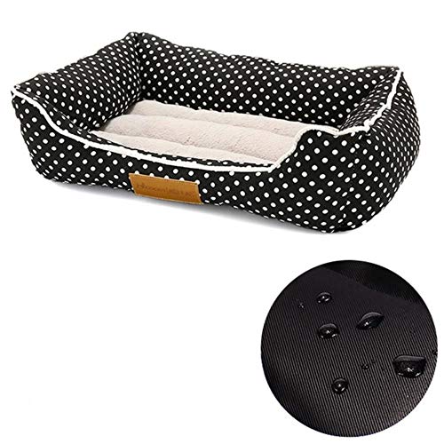 UKKD Hundematte Haustierbett Für Hunde Katze Haus Hund Betten Für Große Hunde Haustiere Produkte Für Welpen Hund Bett Matte Liege Bank Cat Sofa Liefert,J.,S 45X35X15 cm. von UKKD