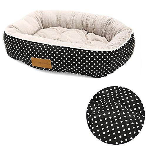 UKKD Hundematte Haustierbett Für Hunde Katze Haus Hund Betten Für Große Hunde Haustiere Produkte Für Welpen Hund Bett Matte Liege Bank Cat Sofa Liefert,K,M 55X45X16 cm. von UKKD