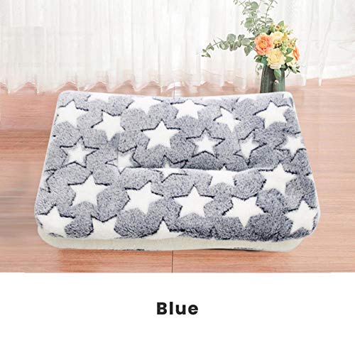 UKKD Hundematte Hundebett Haustier Kissen Blanket Weiche Fleece Katze Kissen Welpen Chihuahua Sofa Mat Pad Für Kleine Große Hunde,7G.,51X34Cm von UKKD