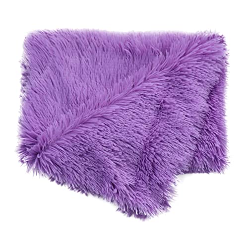 UKKO Hundedecke Haustier Hund Matte Katze Bettdecke Warmschlafwelpen Hund Kennel Matte Hund Haustier Zubehör-Purple,75X100Cm von UKKO