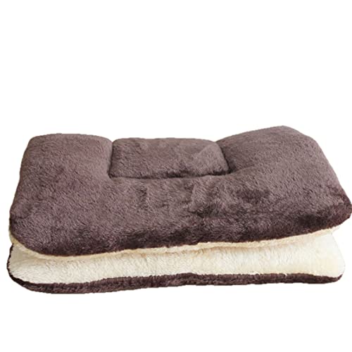 UKKO Hundedecke Haustier Matte Reisen Kleine Medium Große Katze Decke Verdicken Kissen Pad Hundebett Sofa Home Rug Products Sleeping Cover-Style 14,L 65X48Cm von UKKO