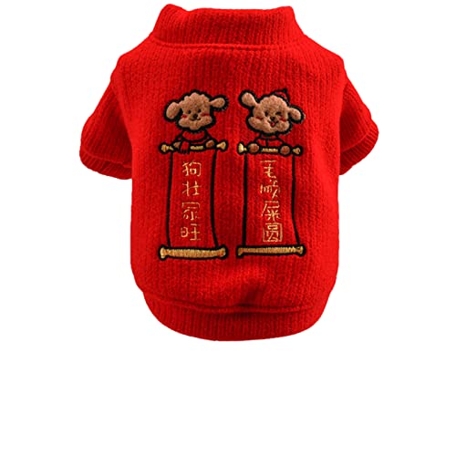 UKKO Hundekleidung Winterhundekleidung Für Kleine Und Mittlere Hunde Mantelmantel Chihuahua Haustierkleidung Für Kleine Und Mittlere Hunde-T,L von UKKO