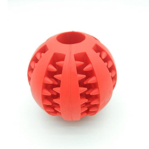 UKKO Hundespielzeug Hundespielzeug Haustierwelpe Interaktive Sauger Ball Push Spielzeug Molar Biss Spielzeug Elastische Seile Hund Zähne Reinigung Kau-Red von UKKO