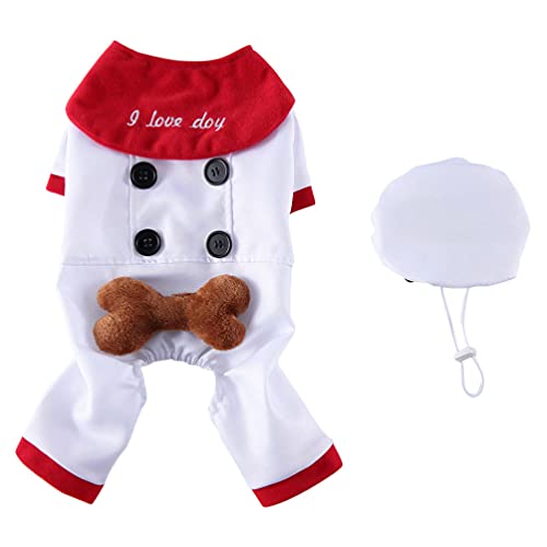 ULTECHNOVO 1 Set Hunde-Halloween-Kostüme Süßes Hunde-Cosplay Halloween Weihnachten Lustiges Kostüm Hundekleidung Party-Kostüm Für Kleine Mittelgroße Und Große Hunde (L) von ULTECHNOVO