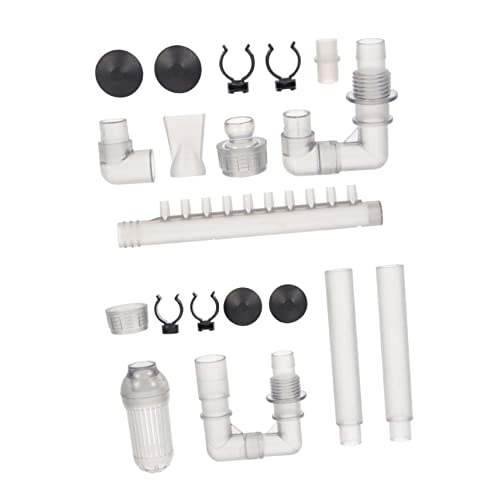 ULTECHNOVO 1 Set Sanitärarmaturen Aquariumfilter Schlauch Zufluss Abfluss Zubehör Aquarium Wasser Fisch Tank Schlauch Aquarium Zubehör Aquarium Abfluss Externe Armaturen Arbeit ABS von ULTECHNOVO