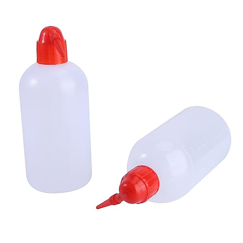 ULTECHNOVO 2St Reptil Plus Wasserflasche luftlos Bewässerung sprühen Frettchen Wasserflasche Wassertropfer pet Feeder pet Water Bottle Gießkanne aus Kunststoff 500ml Gießkannen Plastik rot von ULTECHNOVO