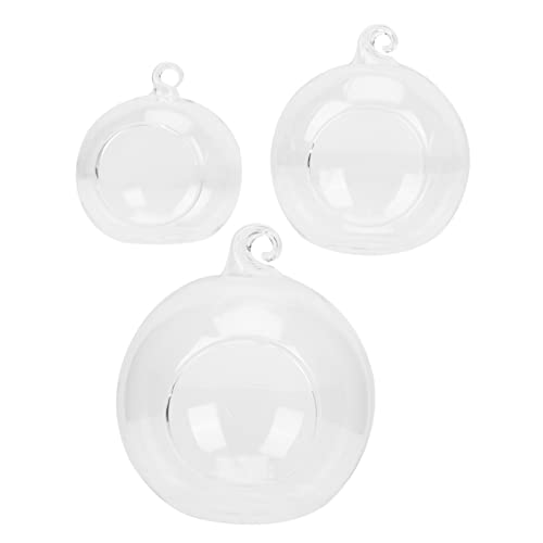 ULTECHNOVO 3 Stück Hängende Terrarium Behälter für DIY Pflanzen für Mikro Landschaften Dekoration und für Zuhause ULTECHNOVO 3 Stück Hängende Terrarium Behälter für DIY Pflanzen für Mikro Landschaften Dekoration und für Zuhause von ULTECHNOVO