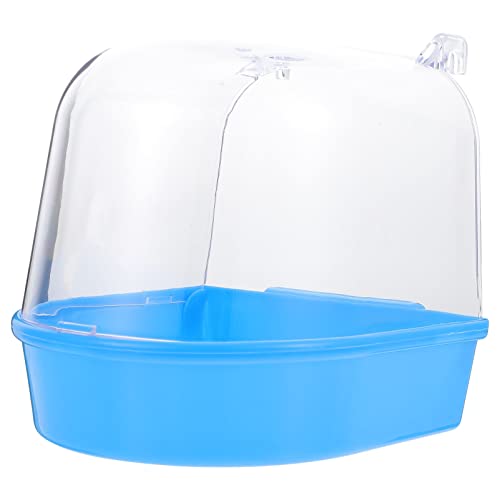 ULTECHNOVO Duschbad Spielzeug Bath Toys Badebox Für Papageien Badezubehör Für Zum Aufhängen Für Sittiche Haustiere Nymphensittiche Kanarienvögel Conure Lovebird-Zubehör Bade Zubehör von ULTECHNOVO