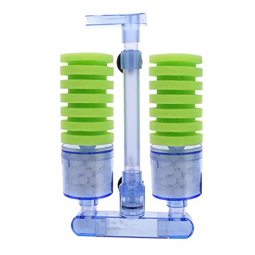 ULTECHNOVO Filter Für Fischbecken Aquarienfilter Schwammfilter Für Aquarien Biochemischer Teichfilter Tauchschaumfilter Betta Aquarium Mit Filter Kotabsaugfilter Filterschwamm Klein Plastik von ULTECHNOVO