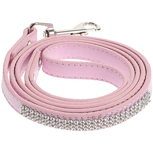 ULTECHNOVO Handhaben Dog Walking Leash Hundetrainingsleine Pu-Haustierleine Laufleinen Für Große Mittlere Hunderassen Strapazierfähige 4 Haustiertrainingsleinen Rosa Dog Leash Bausätze von ULTECHNOVO