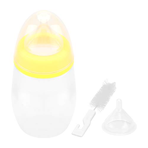 ULTECHNOVO Zubehör Milchflasche für Haustiere Milchflasche für Haustiere Stillflasche für Haustiere Professionelle Saugerflasche für Babys Katzen Hunde (Zuf?llige 180) Babyflaschen von ULTECHNOVO