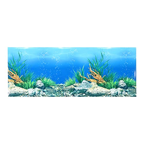 ULTECHNOVO 3D-Aquarium-Aufkleber Aquarienkulisse Aquarium-hintergrundaufkleber Dekorative Tapeten Für Aquarien Selbstklebender Aufkleber Eidechsen Hintergrund Dreidimensional Wandaufkleber von ULTECHNOVO